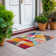 Machine Washable Indoor/Outdoor Claudian ACN1611 Orange Rug
