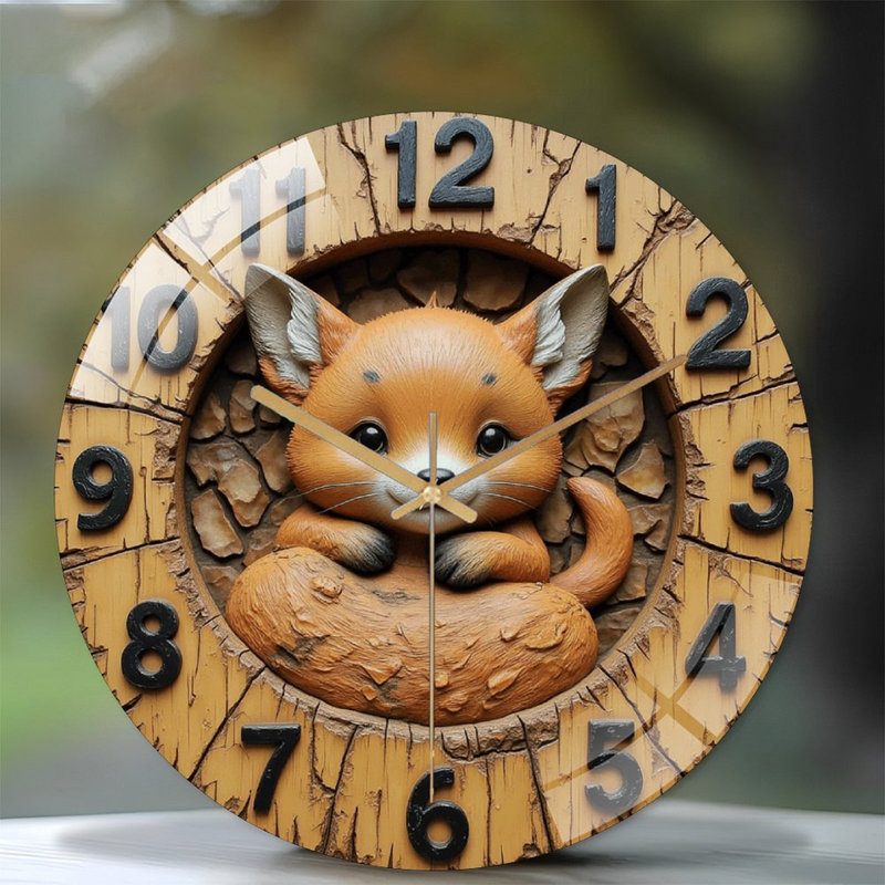 Horloge murale 12 po
