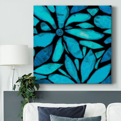«Black and Blue I», impression sur toile