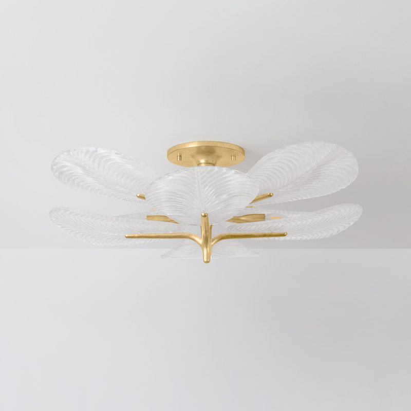 KAMAL Semi Flush, 13.5" H x 43" W x 43" D