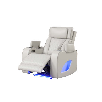 Fauteuil inclinable de style moderne Fortuner en bois avec fonction de massage incluse