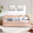 Helin Preppy Style Linen Upholstered Daybed with Trundle, USB Port & Wave-Shaped Back-1648616633-1648616581