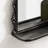 Canoby Metal Arch Mirror with Shelves-228797019