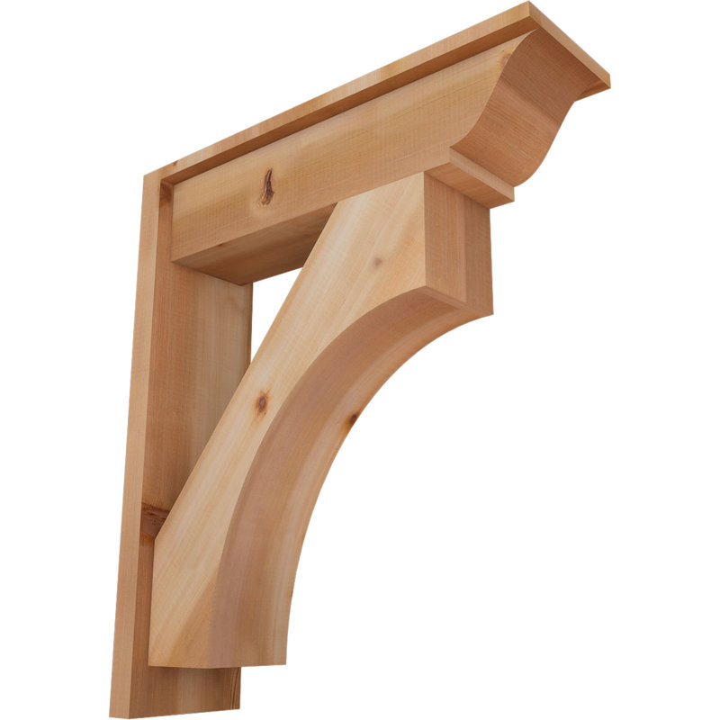 Persienne en bois Westlake, P 26 po x H 30 po, Cèdre rouge occidental l 7 1/2 po (lisse)