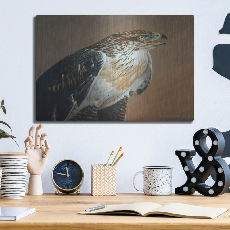 «Ferruginous Hawk» par Ron Parker, H 12 po x l 16 po