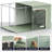 Large Storage Box Foldable with Window & Handles 4 Pack-694042401