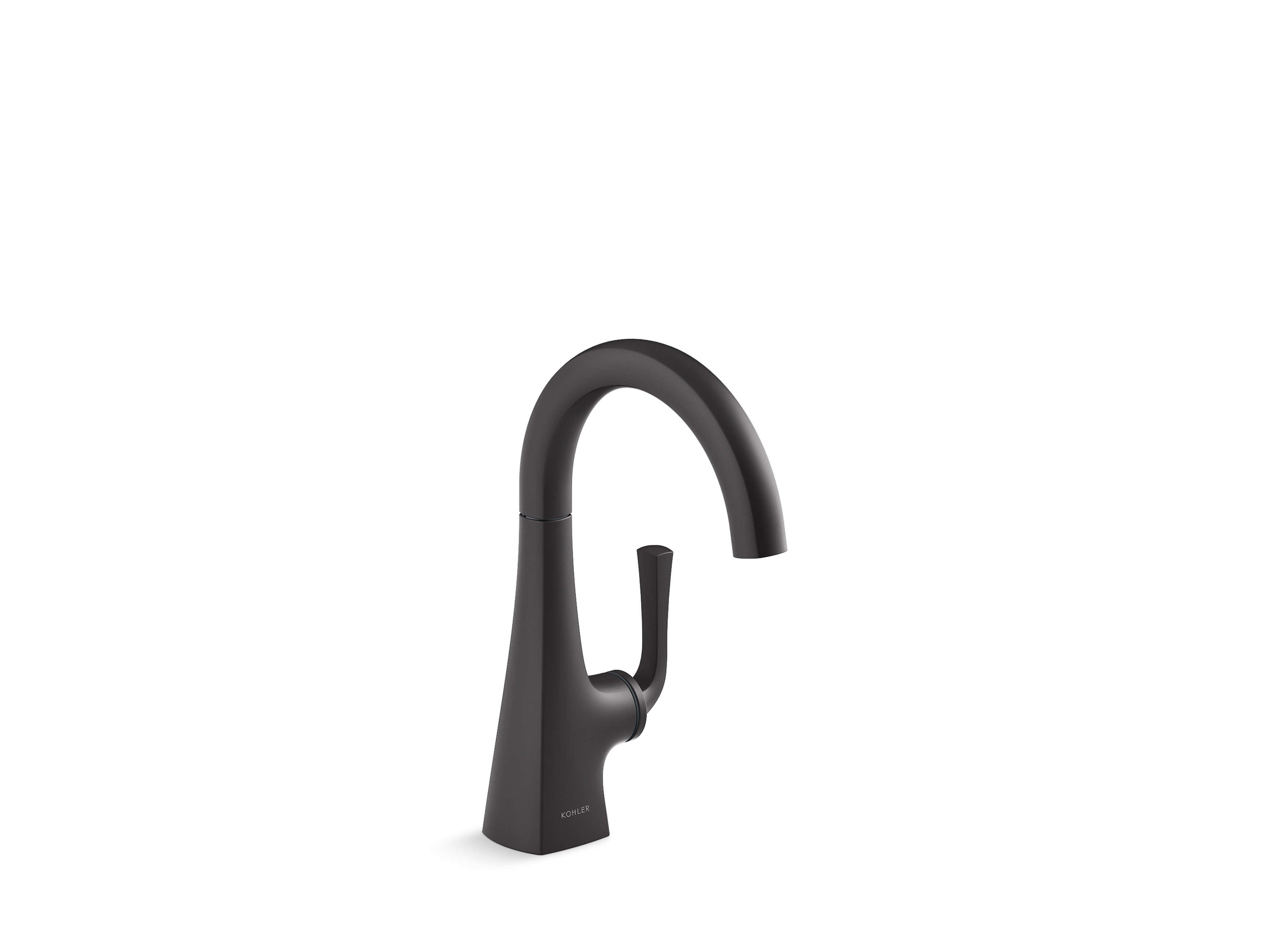 Kohler Graze® Single Handle Semi Professional Kitchen Sink Faucet with  21-9/16 Spout, Vibrant Stainless