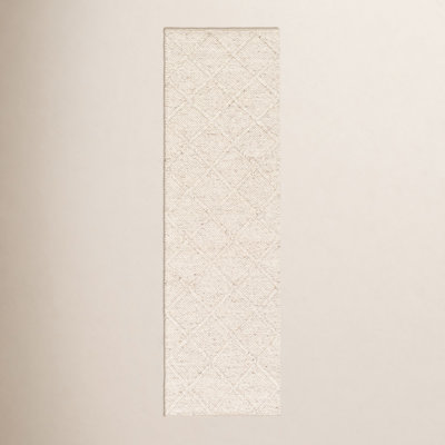 Gray Flatweave Geometric Rug
