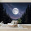 Papier peint adhésif auto-adhésif moderne pour la chambre à coucher L 96 po x l 69 po Peel and Stick-126411739