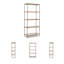 Bibliothèque en aluminium H 72 "x H 32" Hightower-69905505