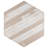 Gaudi Grand Hex 19" x 22" Porcelain Patterned Wall & Floor Tile