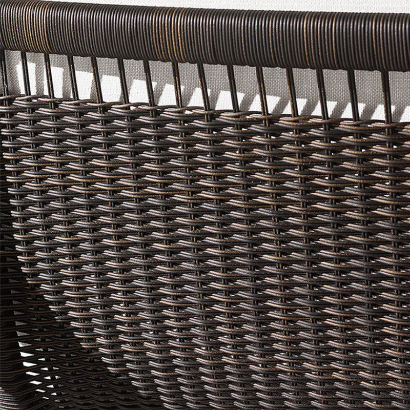 Chaise longue d'extérieur en alliage d'aluminium VillaRattan