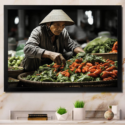 Farmers in Vietnamese Farmers Market II - Impression