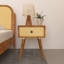 Table de chevet en bois massif Beiro-785289307