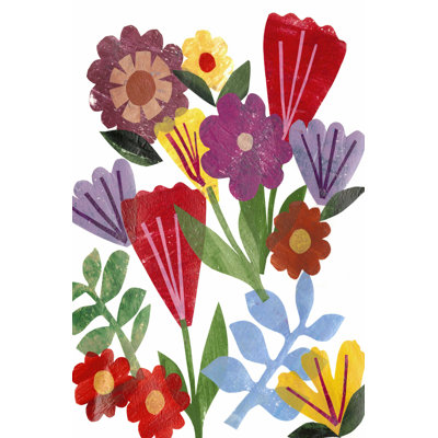 " Bright Floral II " by Regina Moore