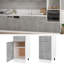 Drawer Base Cabinet 40X46x81.5 Cm-79473202