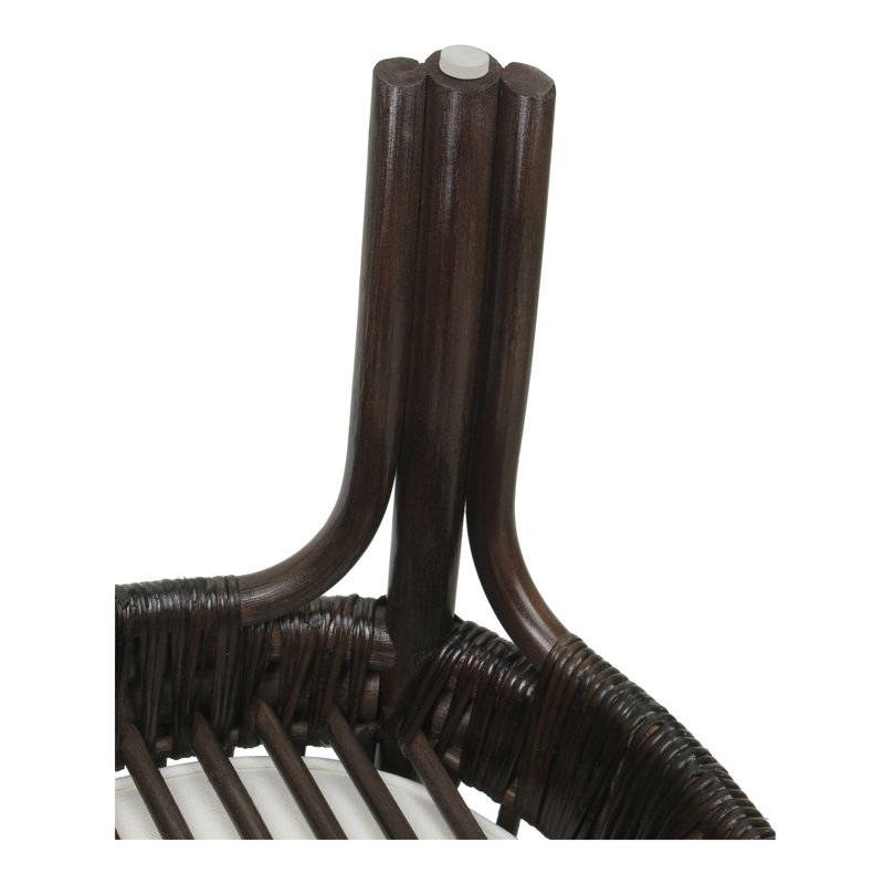 Zelma Rattan Wingback Armchair