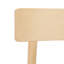 Chaise d'appoint en lin brun clair / gris Jakob