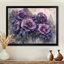 Lavande, pivoines sur le versant rocheux I - pivoines, art mural-855053454-1012502768