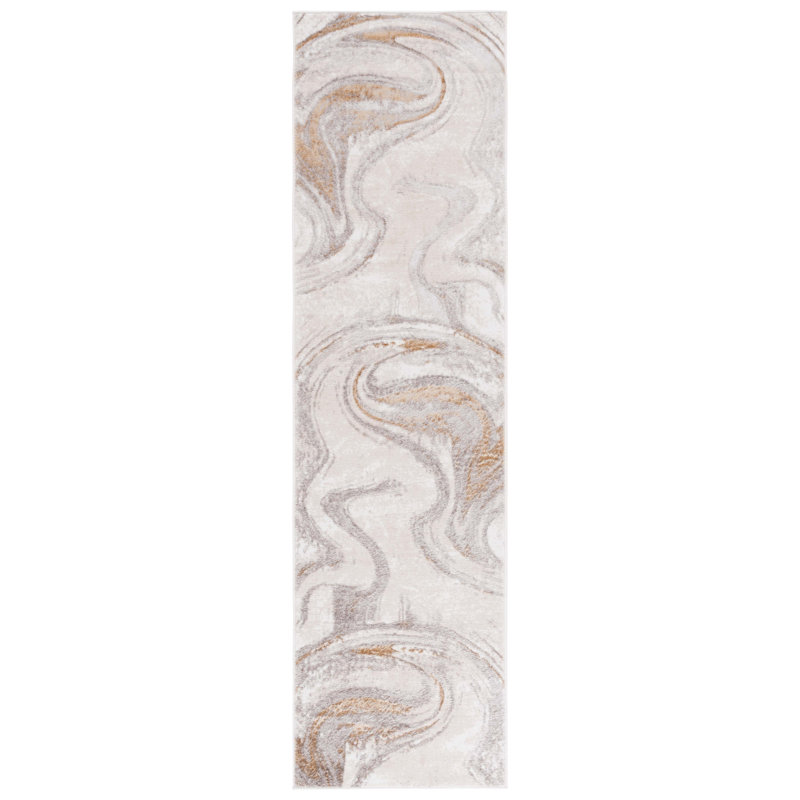 Orchard Performance Abstract Rug, Runner 2'2" x 8'