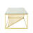 Glass Top End Table with Storage