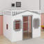 Lit mezzanine double avec échelle-1196844467