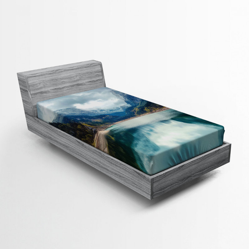 Microfiber Fitted Sheet, Twin Fitted Sheet