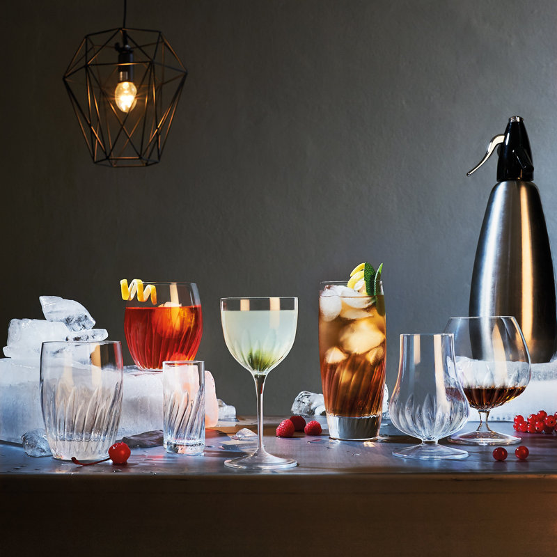 Mixology 5 oz Nick and Nora Coupe Glasses (Set of 6)