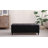 50.5‘ Wide Tufted Faux Leather Upholstered Storage Bench-1557305040