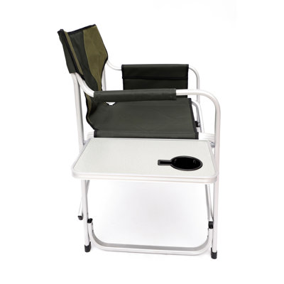 Chaise d'extérieur avec table d'appoint et rangement
