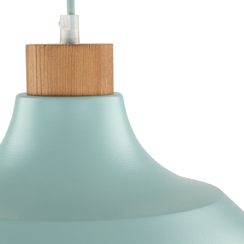 Luminaire suspendu CAP rouge brique, Bleu