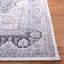 Tapis d'intérieur ivoire / bleu clair Hallel-2099172109