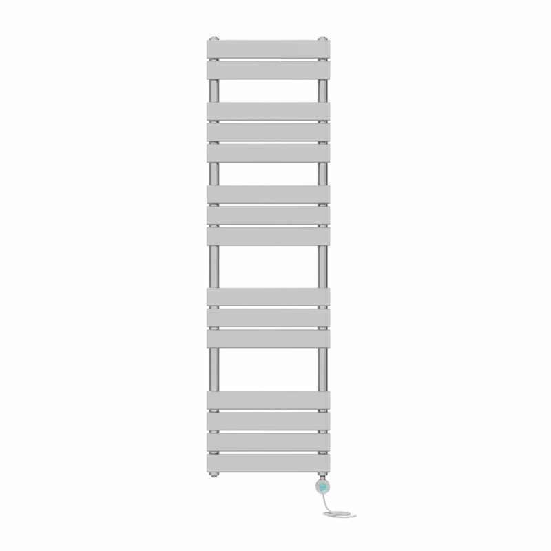 Flat Panel Towel Rail Heated Towel Rails, Chrome, 160cm H x 45cm W x 6.2cm D