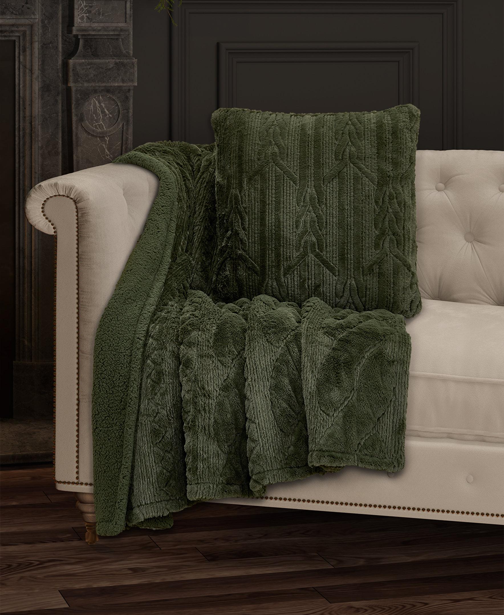 Five Queens Court Caress Throw Throw | Wayfair