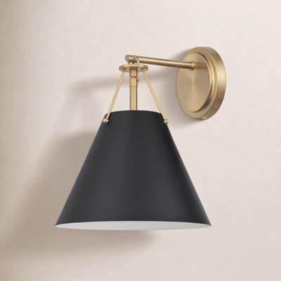 Kinston Single Light Dimmable Armed Sconce