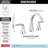 Two Handle Widespread Bathroom Faucet-125414182