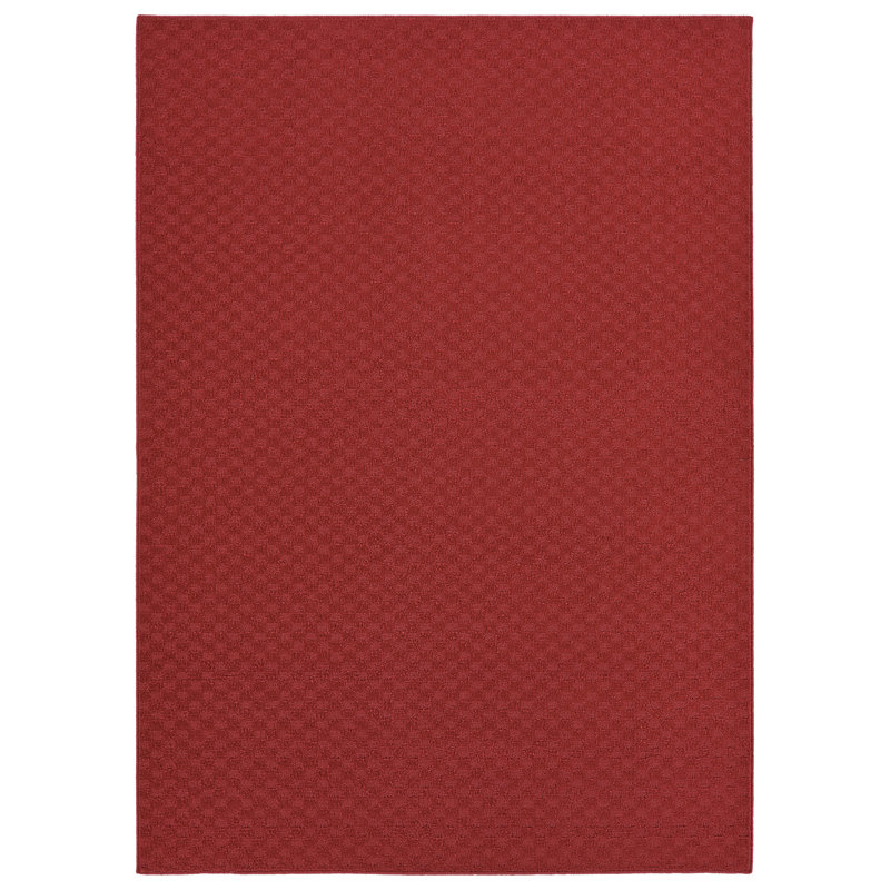 Resa Area Rug Chili Red, Rectangle 8' x 10'