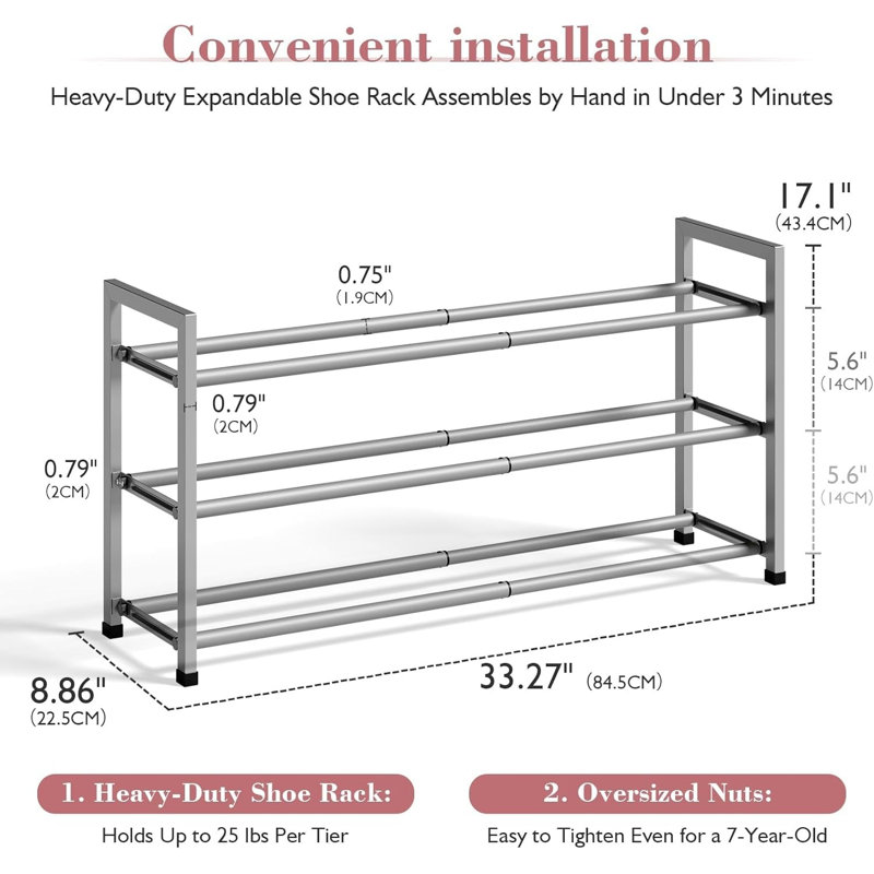 Metal Shoe Rack