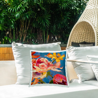Coussin intérieur/extérieur Floral