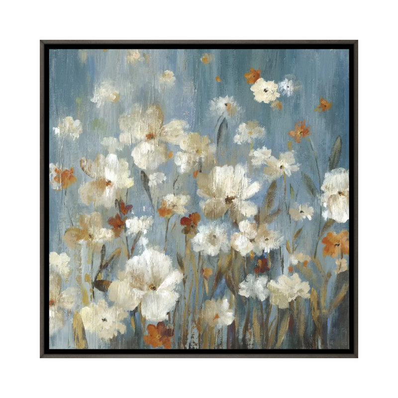«Sweet Escape», reproduction sur toile, H 37 po x l 37 po x P 1,5 po, Pas de tapis, Encadrement en bois foncé rustique