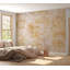 Murale abstraite pelez et collez - Structure orange-1862495049