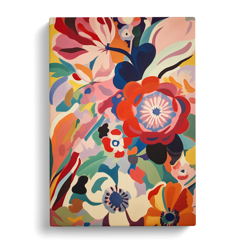 Antilles Flowers Orphism Vol.11 - Wrapped Canvas, 76cm H x 50cm W x 3cm D