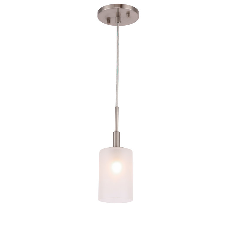 Herr 1 - Light Single Pendant, Stainless Nickel, Halogen