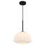 Luminaire suspendu moderne 1 lumière à intensité variable 11,81 "avec abat-jour géométrique en verre pour îlot de cuisine, salle à manger, chambre à coucher, couloir-1551936526