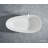 Arden 71" Freestanding Solid Surface Bathtub in White