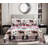 Marina Decoration Home Bedroom Pinsonic Bedding Coverlet Bedspread Ultra Soft 2 Piece Summer Embossed Printed Quilt Set with 1 Embossed Sham, Cabin Moose Bear Pattern Twin/Single Size-1092184571