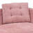 Sofa Loveseat Sofa Upholstered Couch With  Metal Legs, Two-Seat Sofa-2011035310