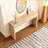 60''Console Table with Double Board Suspension Design, Solid Wood & MDF-819697770
