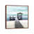 Classic Brown Wood Framed Canvas