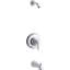 Kohler Bancroft Rite-Temp Bath and Shower Valve Trim with Metal Lever Handle and Slip-Fit Spout, Less Showerhead-37341009